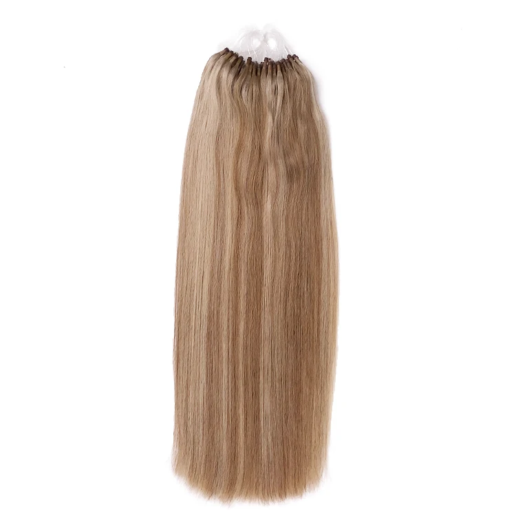 Wholesale Factory Supply Double Drawn 100% Raw Virgin Hair Micro Loop Hair Extensions