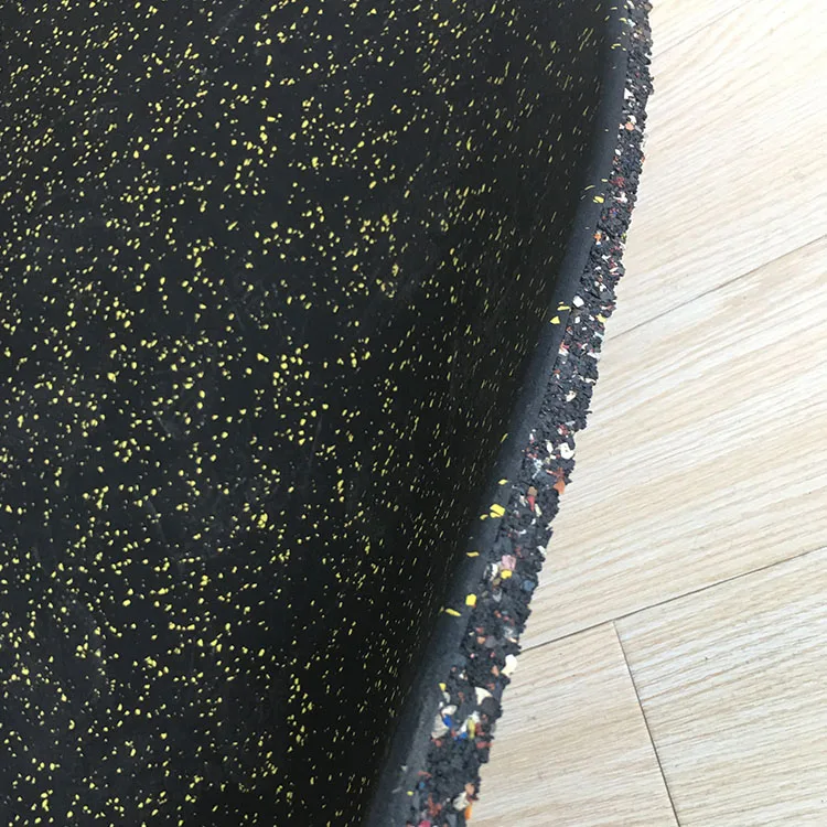 Product Floor Gym Mat Sheet Interlocking Elastic Rubber Tile Rubber Floor Interlock Rubber Mat