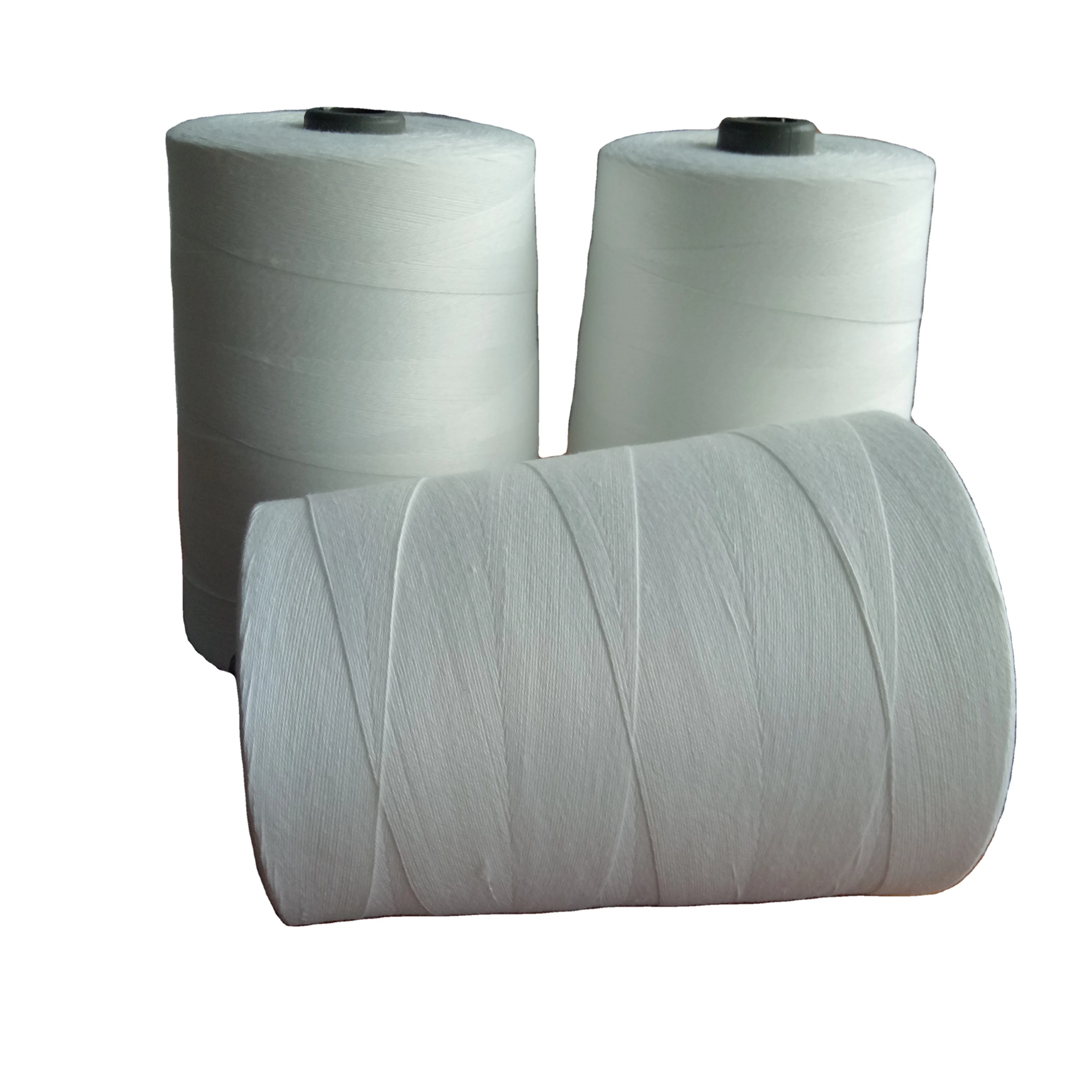 Linyi aobo  spun polyester sack sewing thread for portable bag closer  high speed  industrial sewing machine