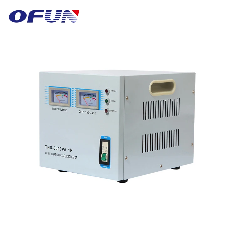 
OFUN Super September SVC-TND-3000VA Automatic Stabilizer Voltage Regulator 220V 