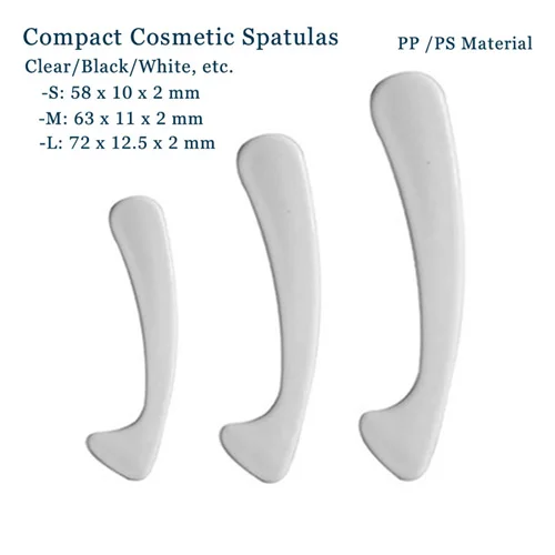 Disposable Makeup Cream Spatula Cosmetic Spade with Multiple Sizes from 2 inches to 5 inches