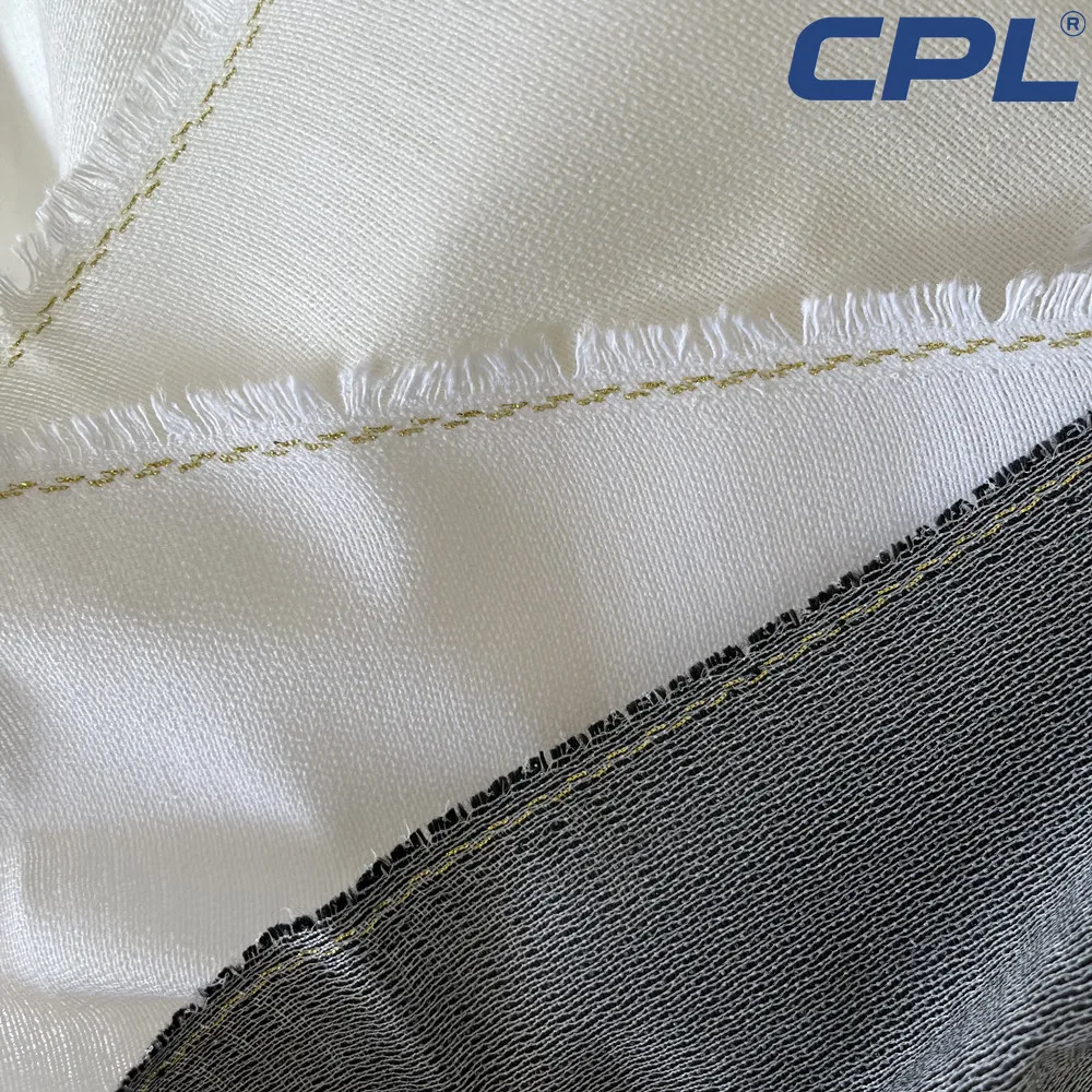 Viscose & weft insert interlining pes adhesive Garment Knitted Fusible Interlining