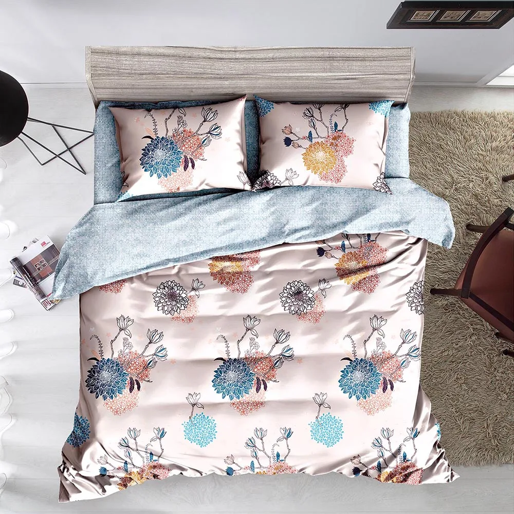 Flower Quilt Cover Beddings King Teddy Comforter Set Bedding Baby Bed Linen