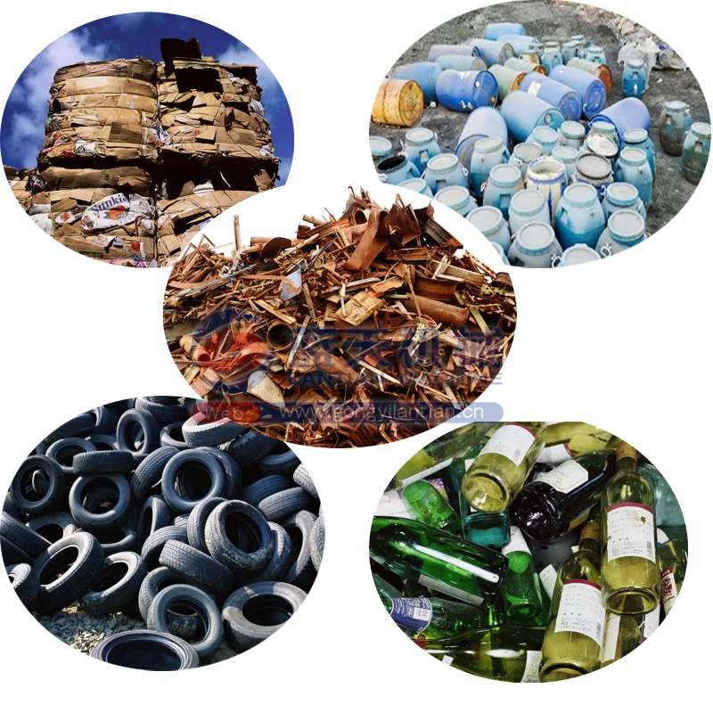 
Industrial plastic shredder and plastic crusher machine 