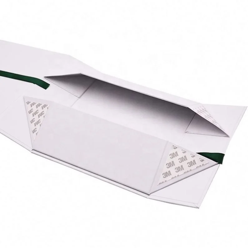 Magnetische Wein geschenk box des Luxus kunst papier kartons mit Band