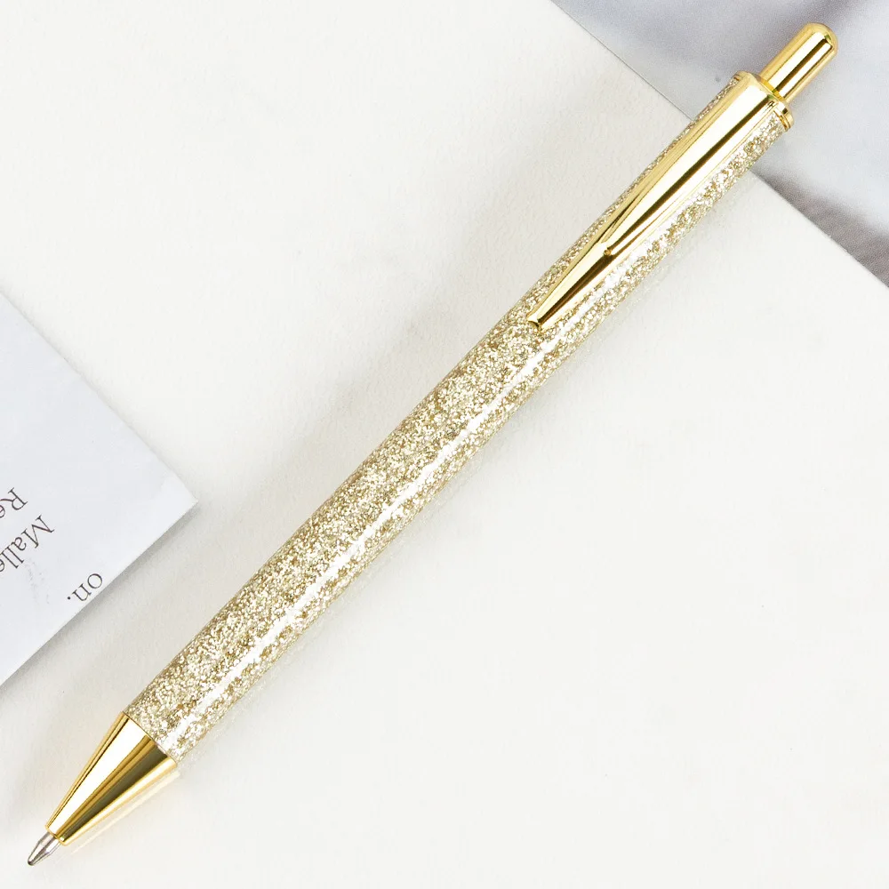 roller business printed refill novelty multifunction custom point unicorn gel metal korean luxury diamond glitter pens