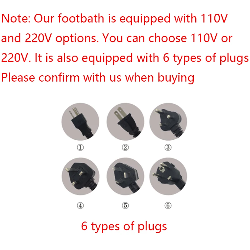 Home Salon Foot spa Bucket Pedicure Bowl Lights & Bubbles Pedicure Basin Pedicure Chair Beauty Salon