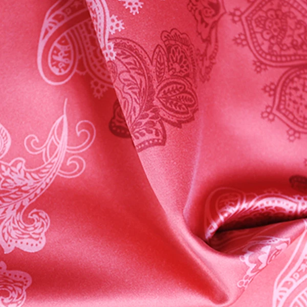 Best selling 100% polyester satin silk fabric