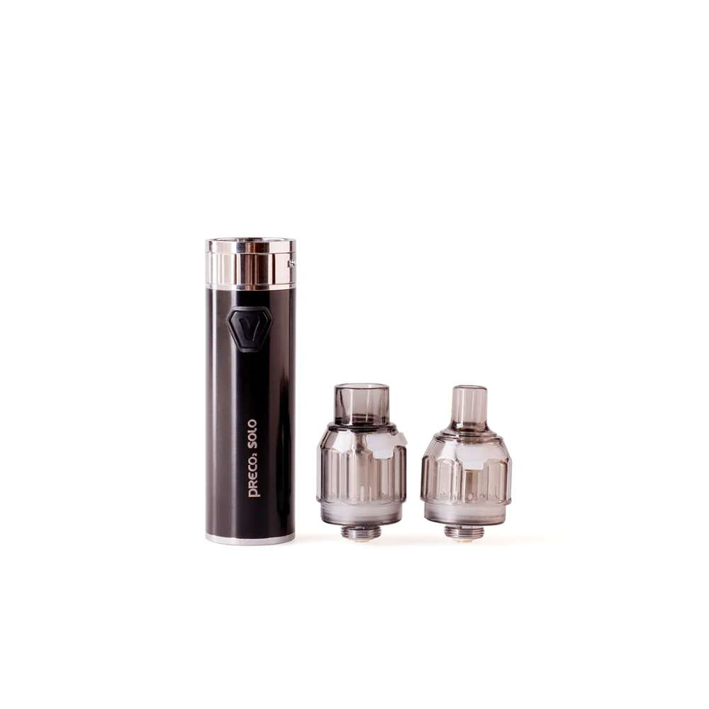 2019 newest products Preco Solo Kit starter kit automatically identify disposable tanks and adjust voltage and fired up mode