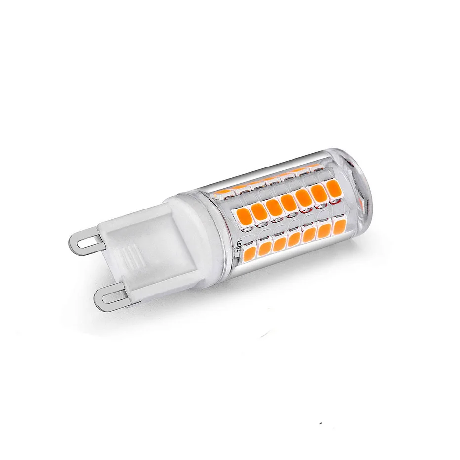 AC110V 220V LED G9 Bulb No Flicker 45LEDS 2835SMD 3W LED Lamp Ceramic Holder Lights Chandelier Lights Lighting