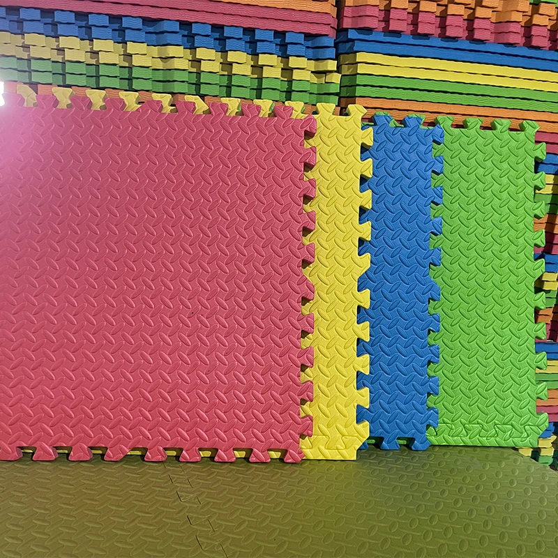 Wholesale EVA Foam Playing Puzzle Mat Waterproof Interlocking Crawl Gymnastics Carpet Children Non-Slip Floor Carpet Sports Use