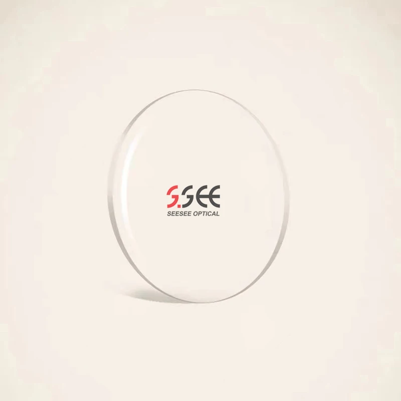 China Danyang Seesee China Manufacture CE Certification CR39 Uc/hc/hmc Emi Index Single Vision Semi Finished AR Optical Lenses