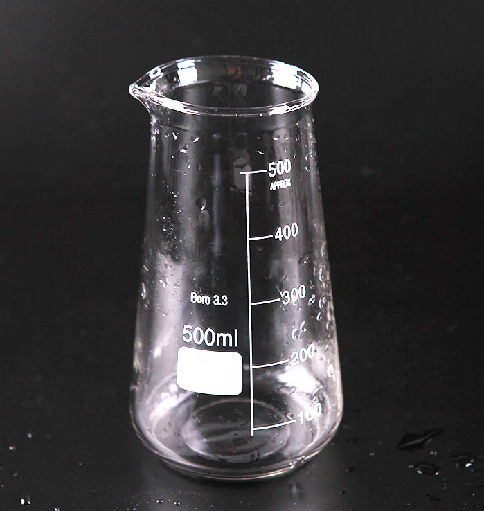 Tiandi Lab 250ml Borosilicate Glass Conical Beaker With Spout