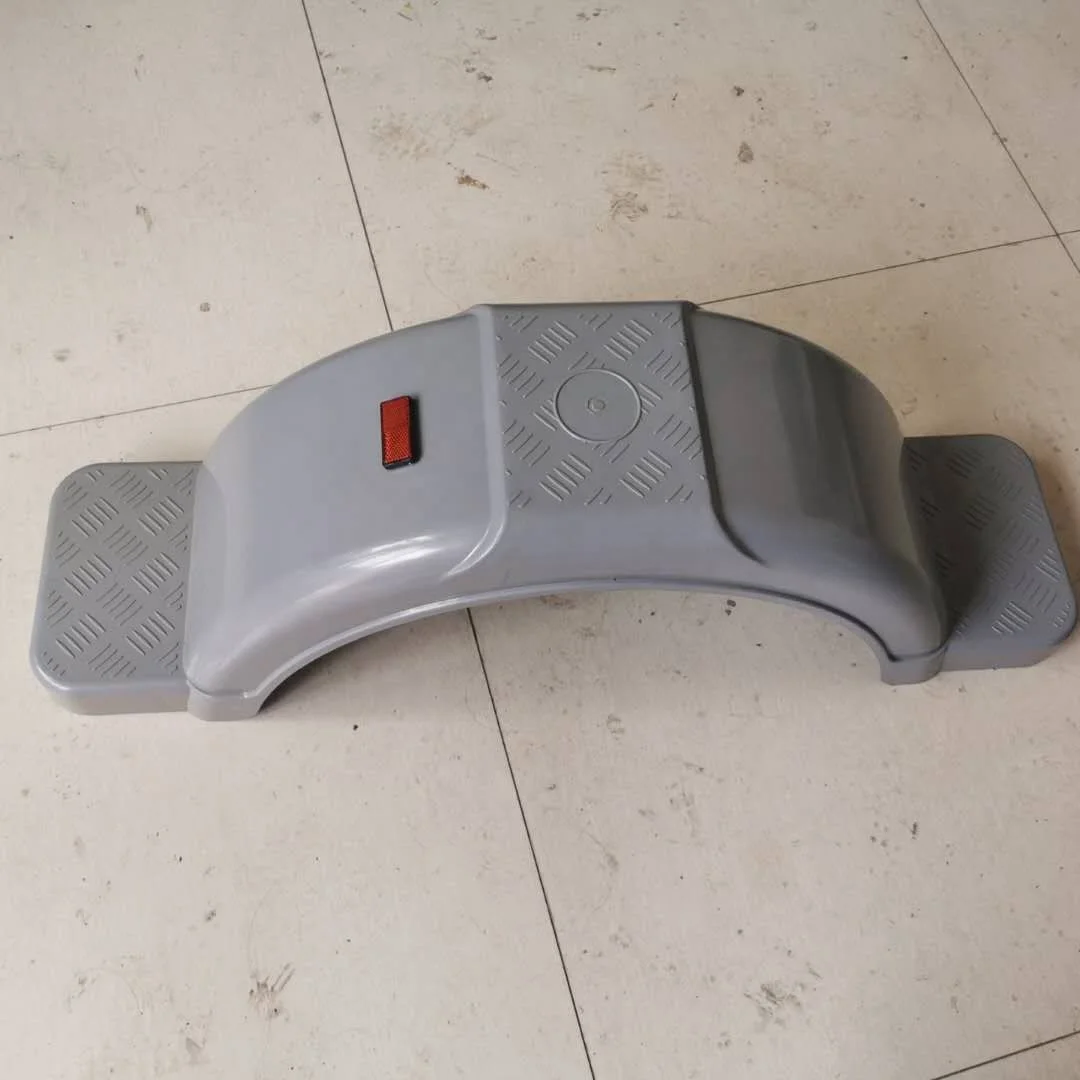 plastic materials trailer double wheel mudguards fenders