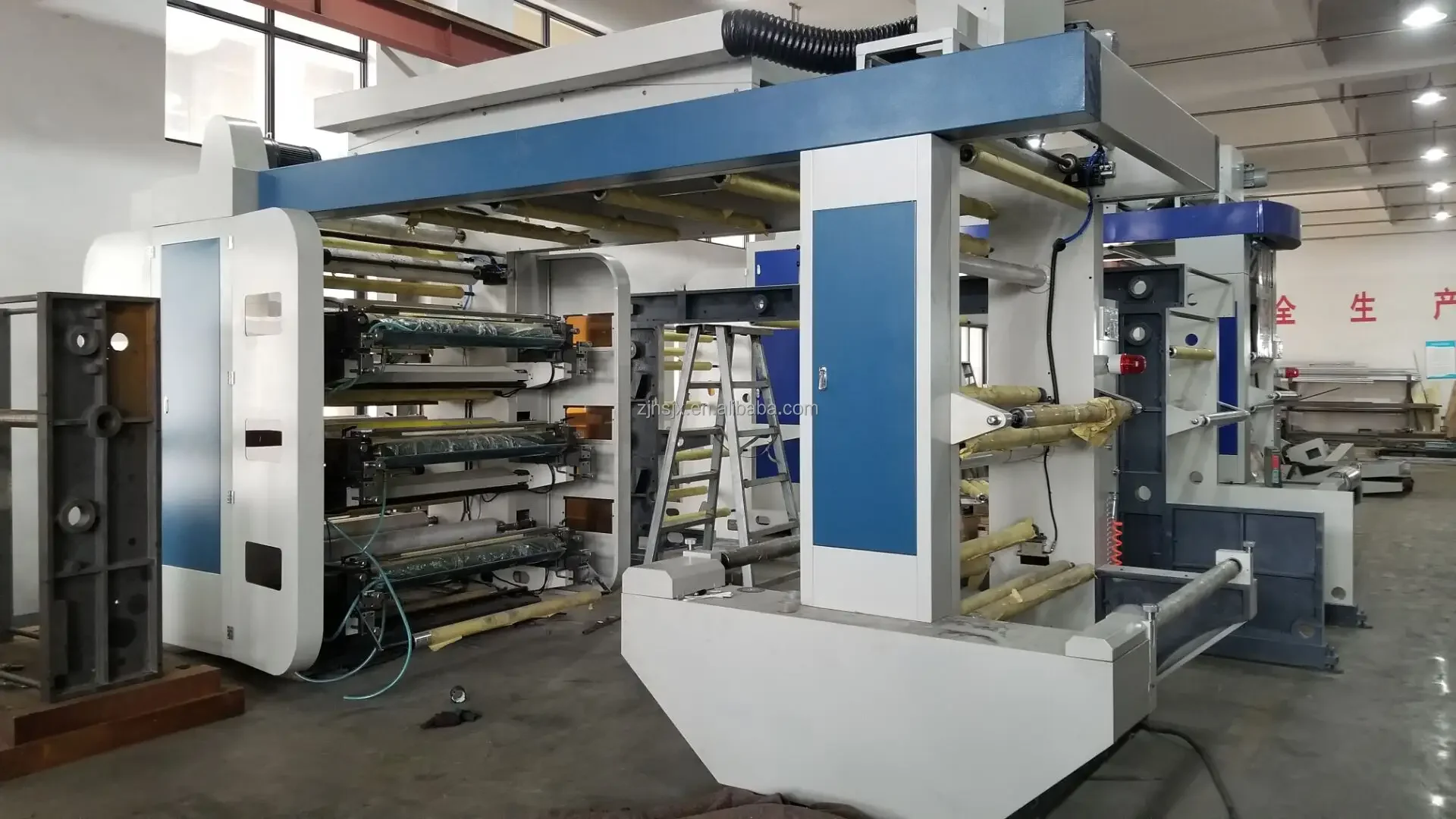 YTB-61200 High Speed 6 Color And 6 Station Silk Screen Flexo Printing Machine