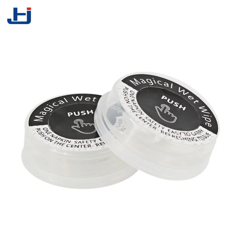 Hot Selling Non-woven Disposable Towel Compressed Facial Magic Coin Tissue