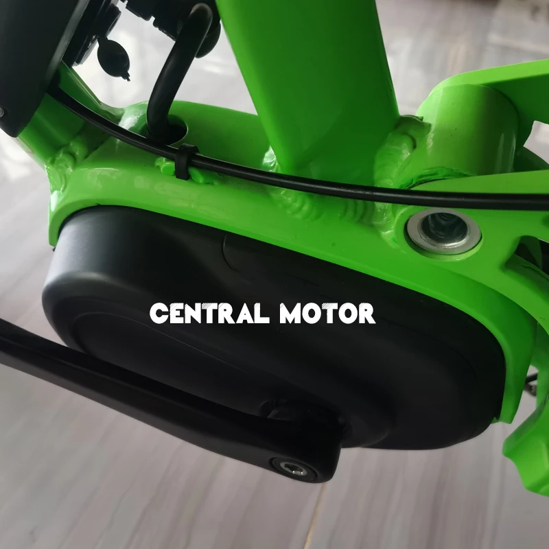 Electric shock absorption adult outdoor cycling bicycle  fat tire lithium battery assisted electric dirt bike mid drive motor