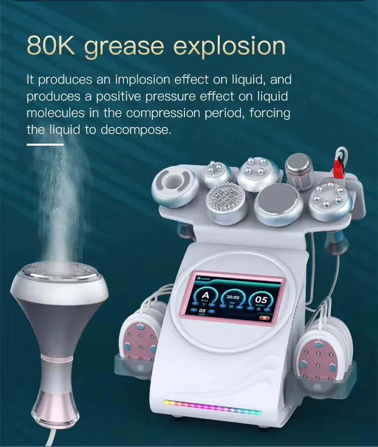 2024 New Hot sale 9 in 1 multifunctional 80K machine for face and body