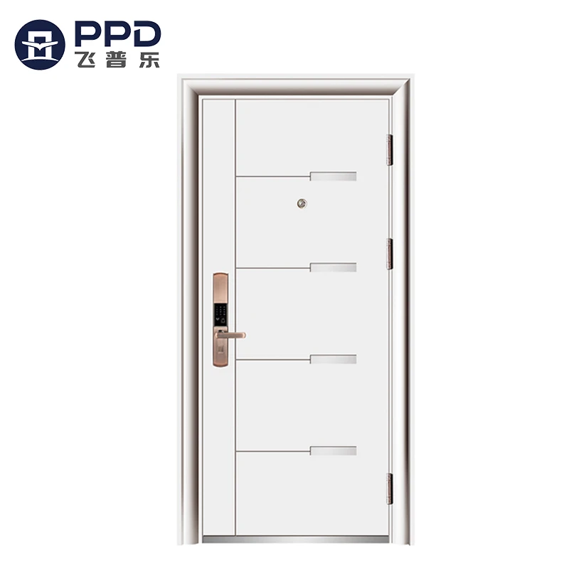 New Design Steel Sheet Material Honeycomb Filling Security Steel Doors