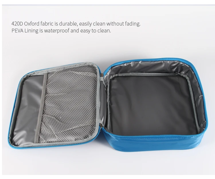 Eco friendly 5 compartments food grade PP BPA free square leakproof take away food packaging lunch box for adults