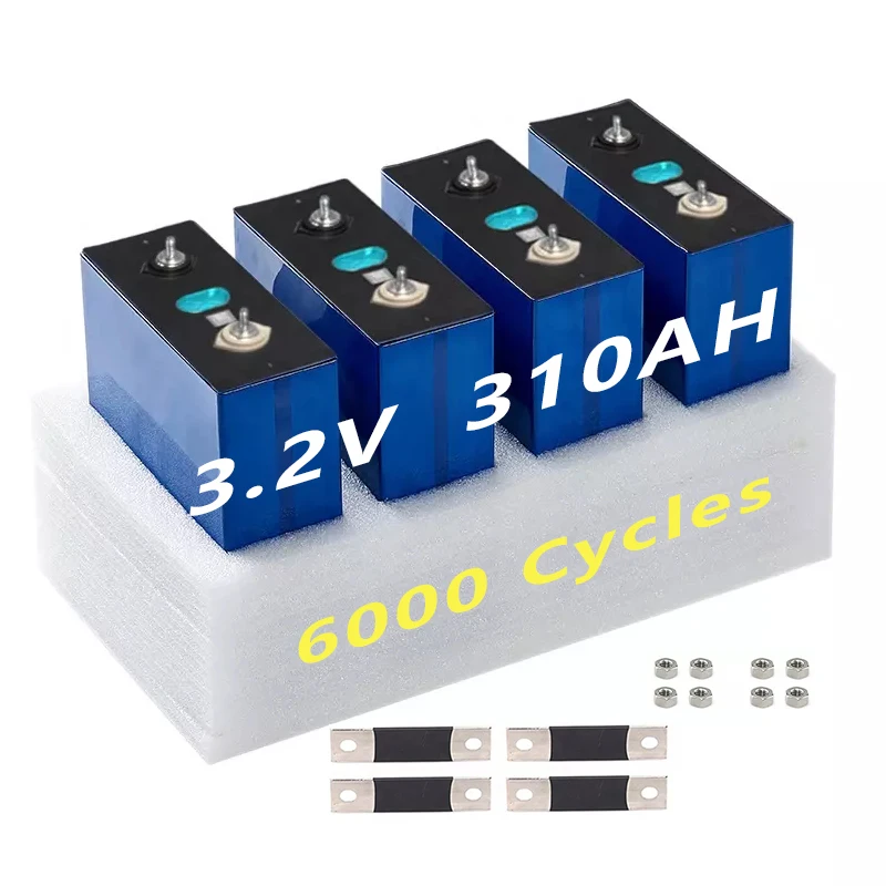 Grade A 3.2V 310Ah Lifepo4 Battery Cell Baterias De Litio Lipo4 Batterie Prismatic Deep Cycle Lithium Iron Phosphate Battery