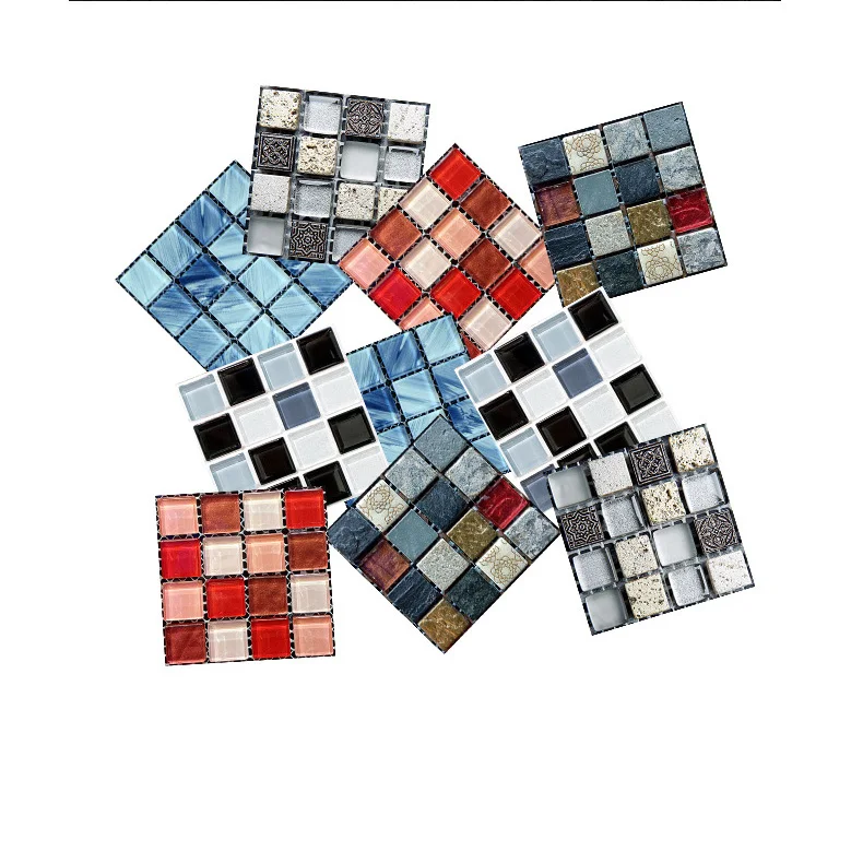 Self-Adhesive Mosaic Sticker Peel And Stick Wall Sticker For Home Kitchen Decor