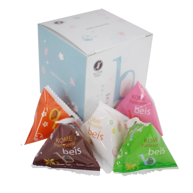 Grain Snacks Sweet puffed rice and popcorn snack individual wrapping or bulk OEM available