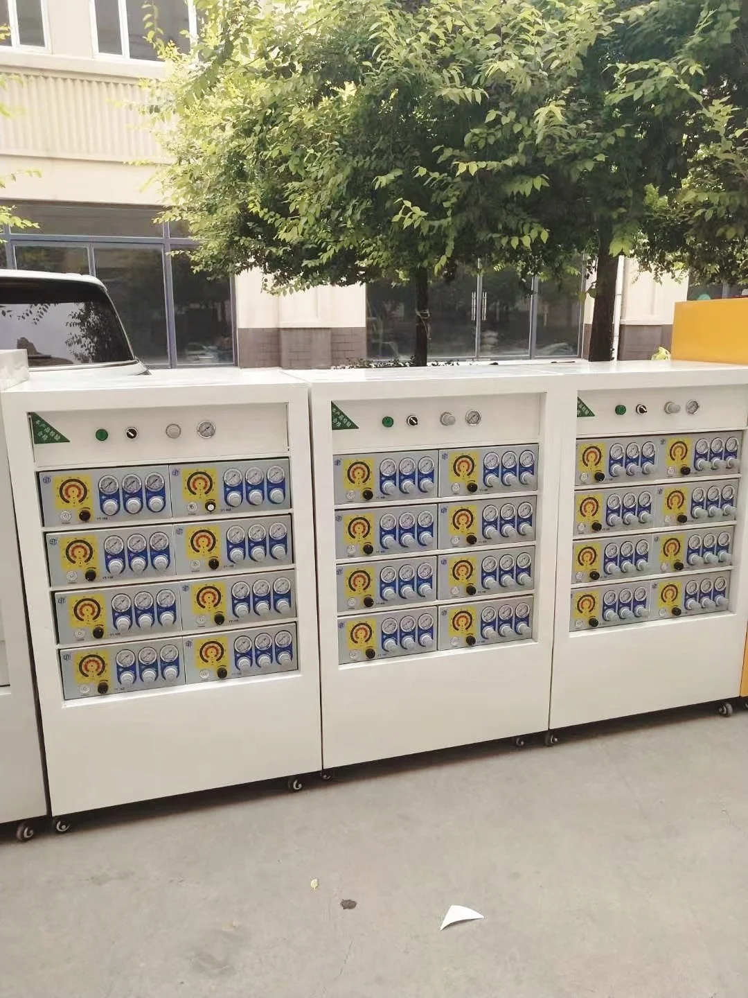 Professional Automatic Electrostatic Powder Coating Reciprocator Machine For Metal & Iron For Powder Coating Furnace Oven