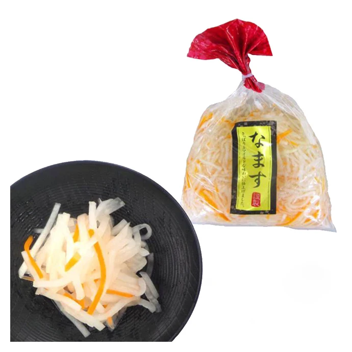 Japan crisp seasonal vegetables plastic package pouch pickle bags