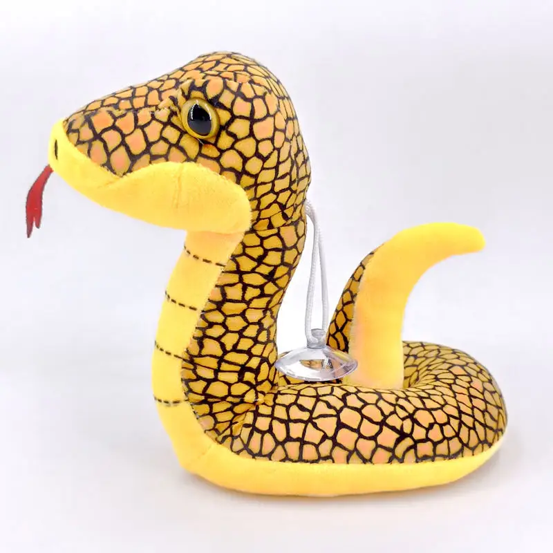 Factory Wholesale 12CM 19CM Stuffed Animals snake Toys Promotional Plush Toys Cobra
