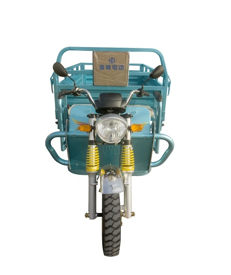 Heavy Duty Long Range 60v 120AH 2.2m Cargo Box Three Wheel Electric Cargo Tricycles for Farm