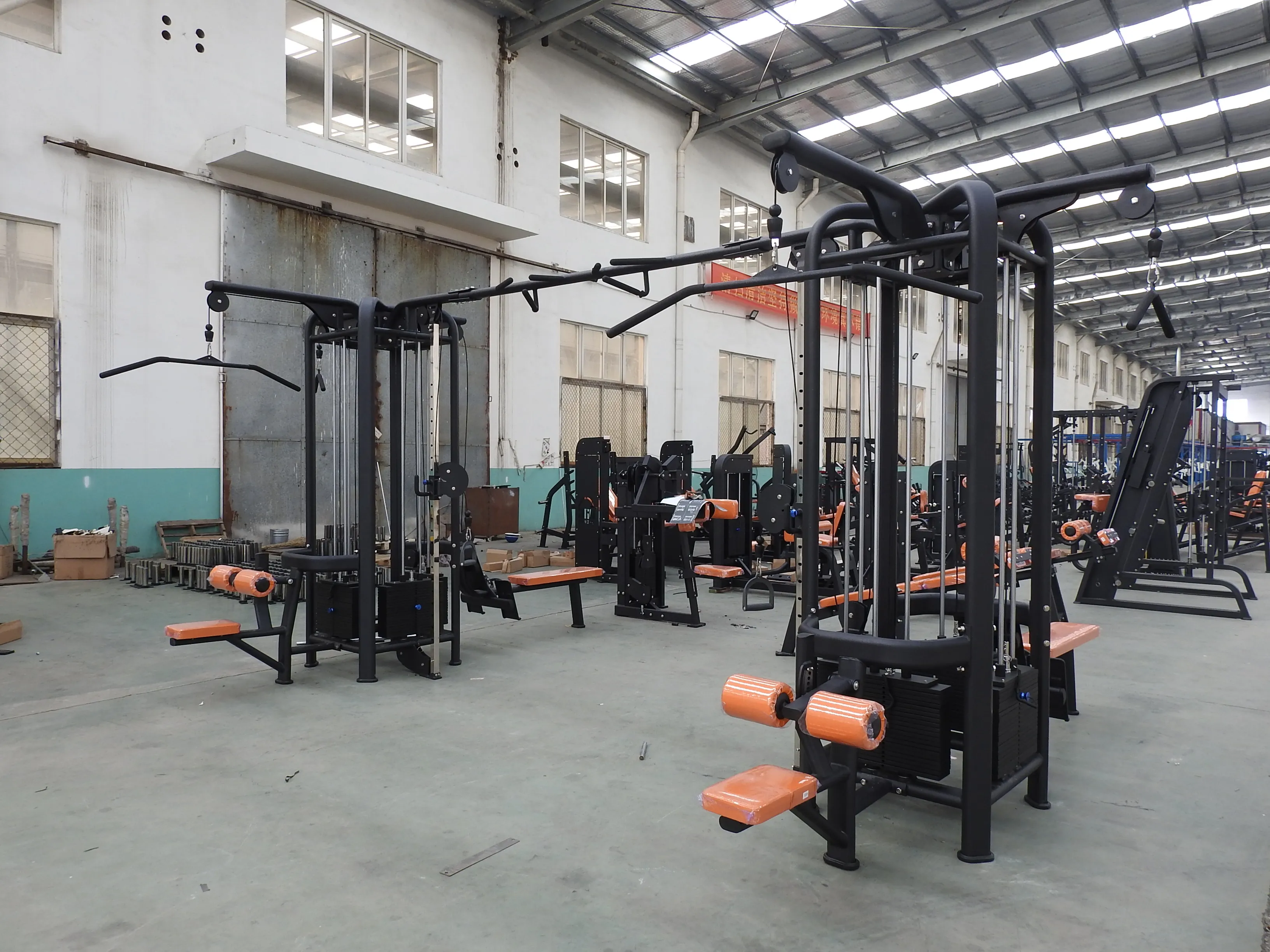 multistation gym fitness equipment 8 station training machine