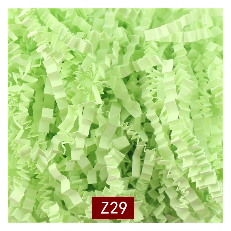 China Cheap Shredded Paper High Quality Silk Fold Shredded Lafite Tissue Paper Crinkle For Gift Box