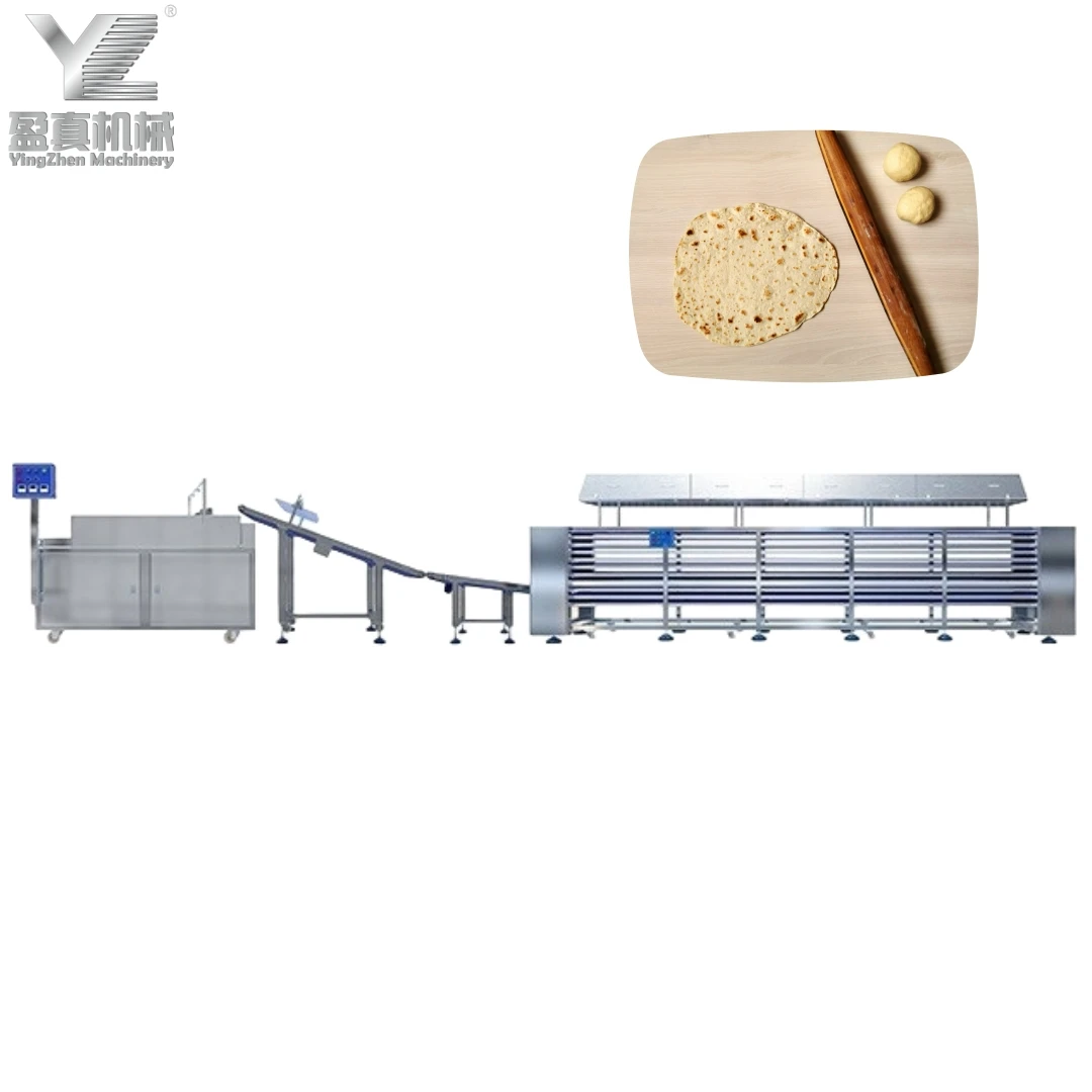 Ying Machinery Fully Automatic Tortilla Chip Making Tortilla Roller Press Machine Taco Maker Machine