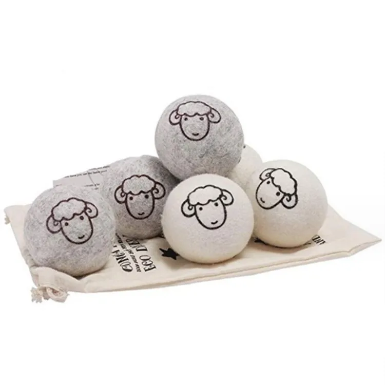 Wool drying ball for laundry 100% organic wool environmental protection ball wool drying ball