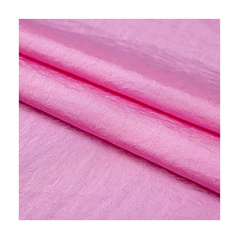 Wholesale High Quality 100% Nylon 70D Recycle Shiny Fabric For Jacket Coat