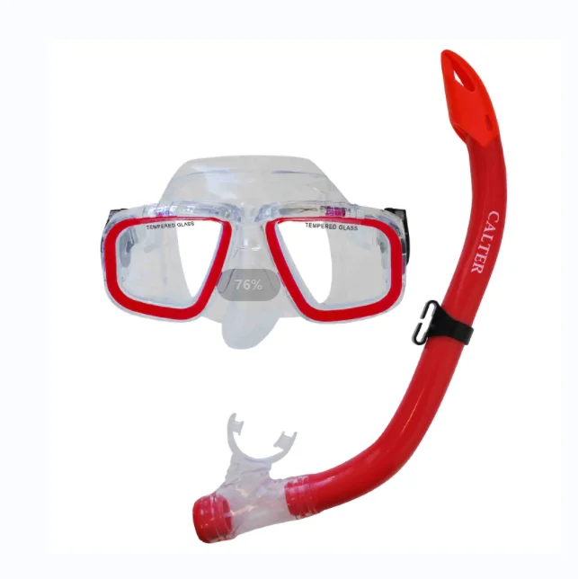 Diving Equipment Mask And Snorkel Full Face Swimming Snorkel Set Breathing Tube Snorkel