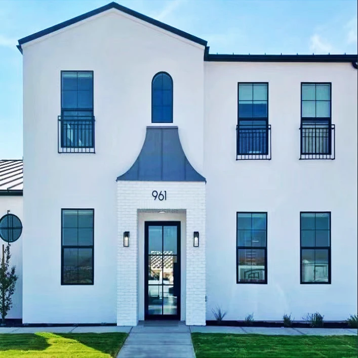 Rainproof Windows of houses, steel Windows that open vertically, ventilated and splashproof glass Windows of curtain walls.