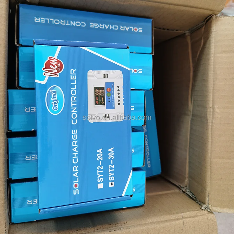 Solvo оптовая цена 20A 30A 12v 24v PWM умный контроллер Солнечного Заряда MPPT Regulador De Paneles Solares