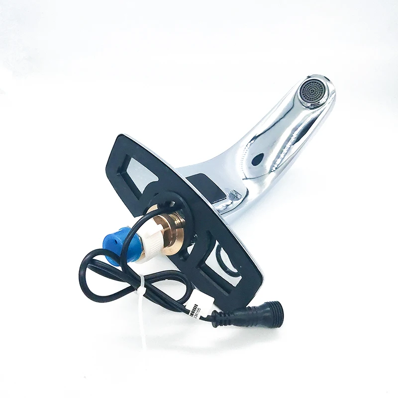 Public places Infrared Hands touchless bathroom hotel automatic motion sensor faucet waterfall basin faucets