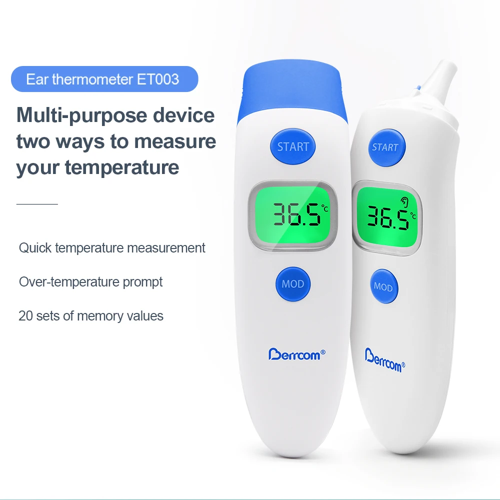 New Product Best Selling Cheap Price Thermometer Digital Infrared Ear And Forehead Thermometer For Babies