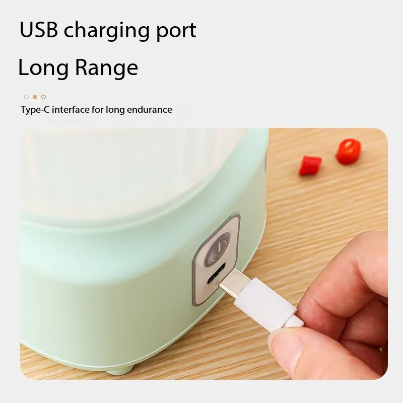 Hot Selling Usb Rechargeable Fresh Fruit Mixer Smoothie Maker Juicer Blender