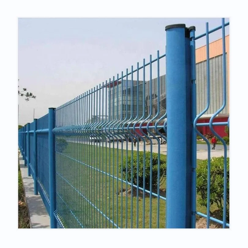 3D Fence panel Iron Mesh Metal Farm Bordered Fencing  garden Isolation barrier