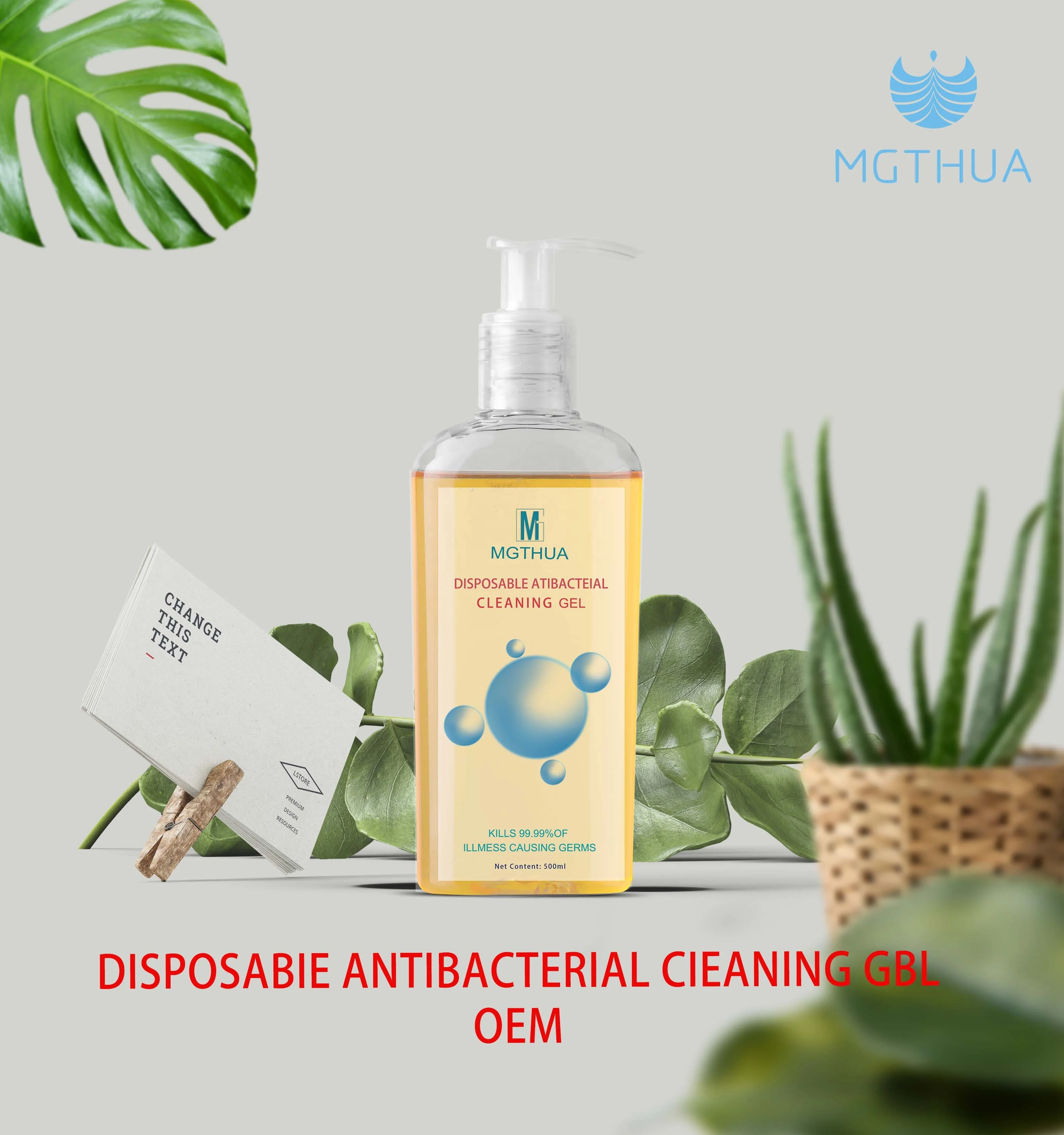 500ml China Manufacturer Wholesale Label Hotel Home Liquid Antibacterial Kids Instant Hand Sanitiser 75% Alcohol