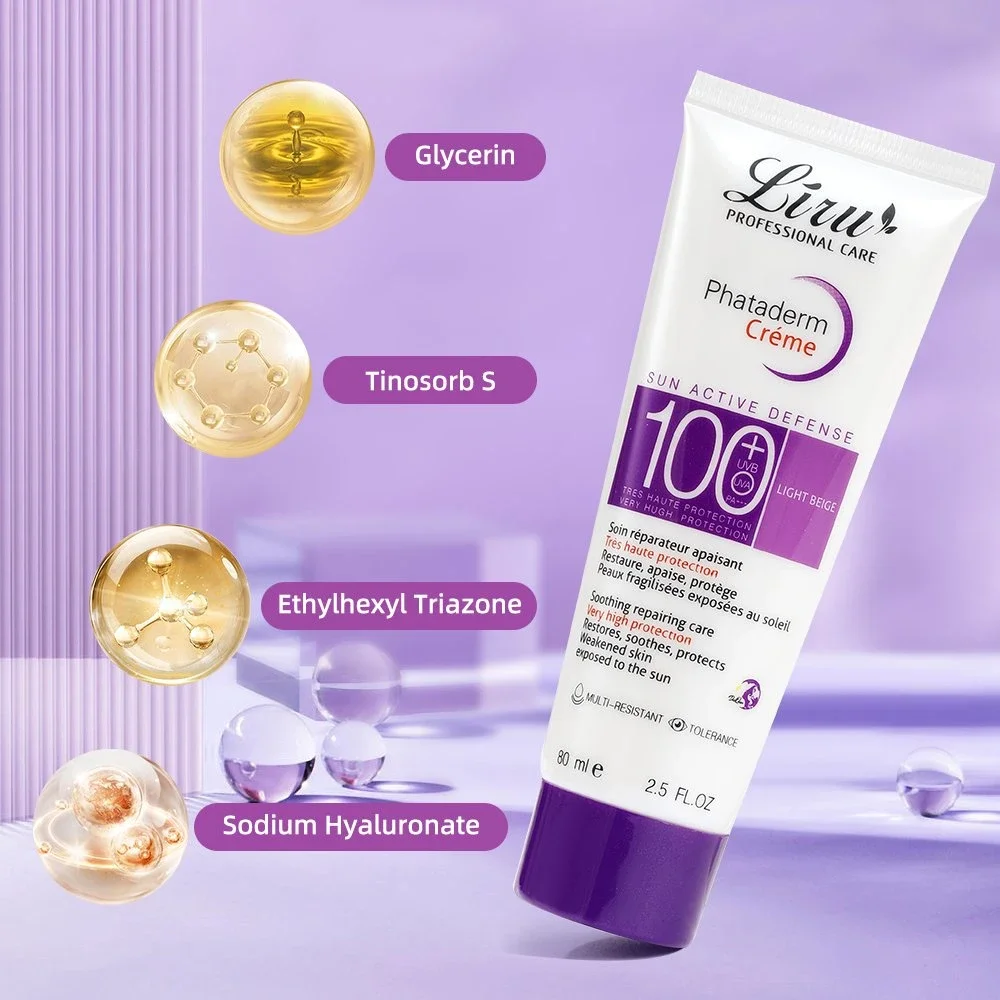 Солнцезащитный крем Liru Extreme SPF 100 для непревзойденной защиты от УФ-излучения и интенсивного увлажнения максимальной кожи