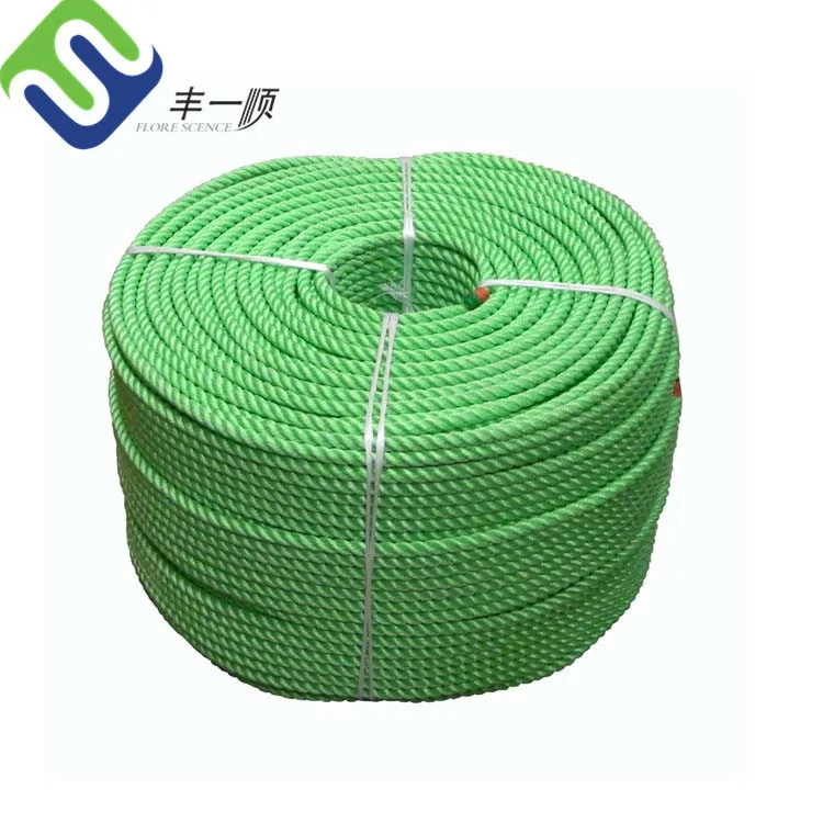 3 Strand PE Polyethylene or Polypropylene General Fishing Ropes 8mm and 10mm