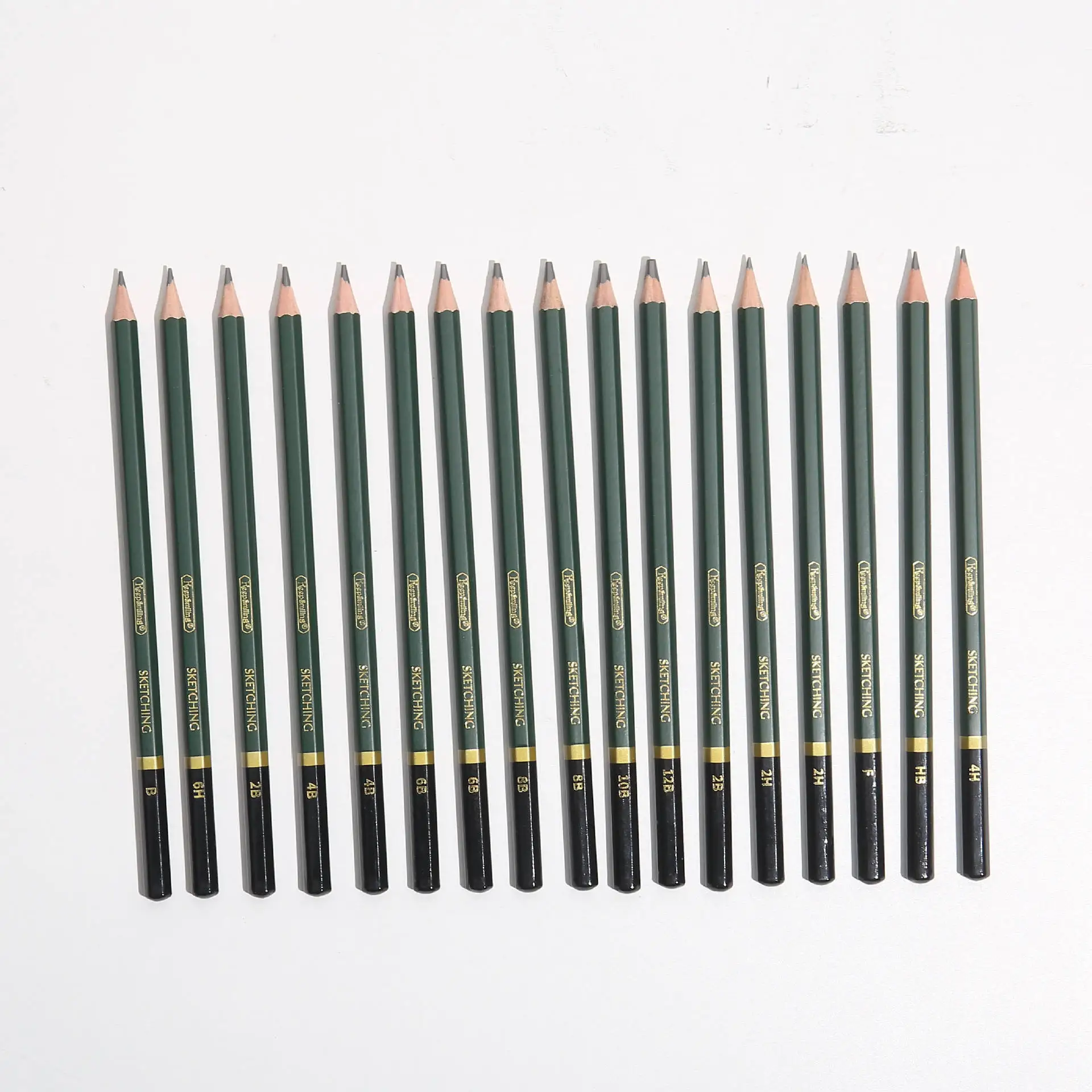 Bview Art Manufacturers Wholesale Portable 42 Graphite Sketch Pencils Art Supplies Sketch Art Set