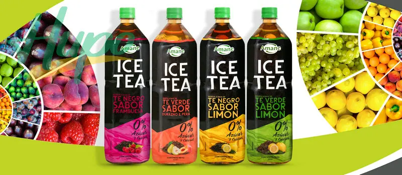 Korean Aloe Tea with Honey Fruit Tea Healthy Beverage Aloe Vera Drink for Adults Degradable Material PLA Bottle