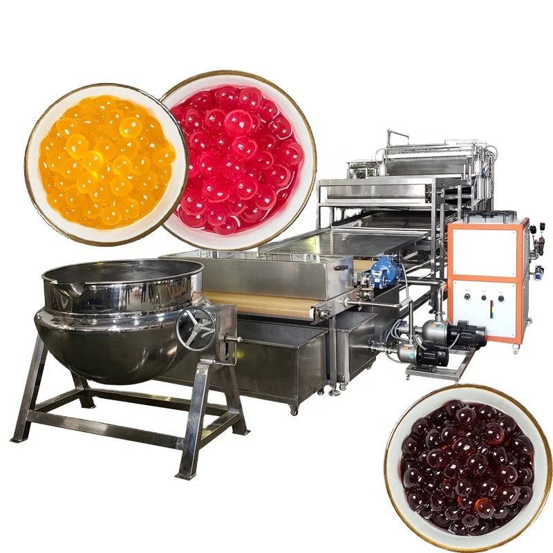 Automatic Popping Boba Bubble Tea Popping Boba Making Machine Other Snack Machine