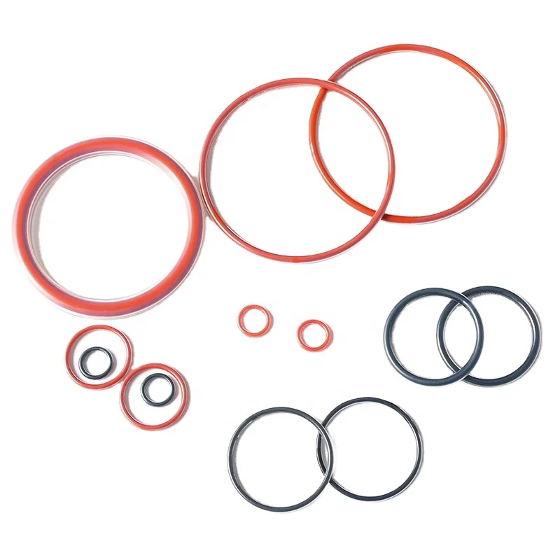 PTFE PEEK UHMW-PE Пружинные уплотнения с покрытием FFKM HNRB FKM силиконовые уплотнительные кольца